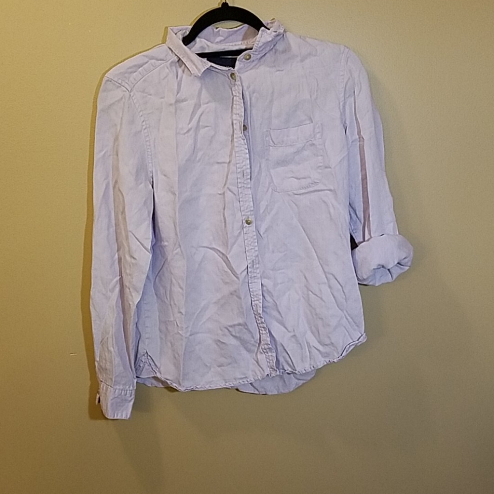 Lilac button down